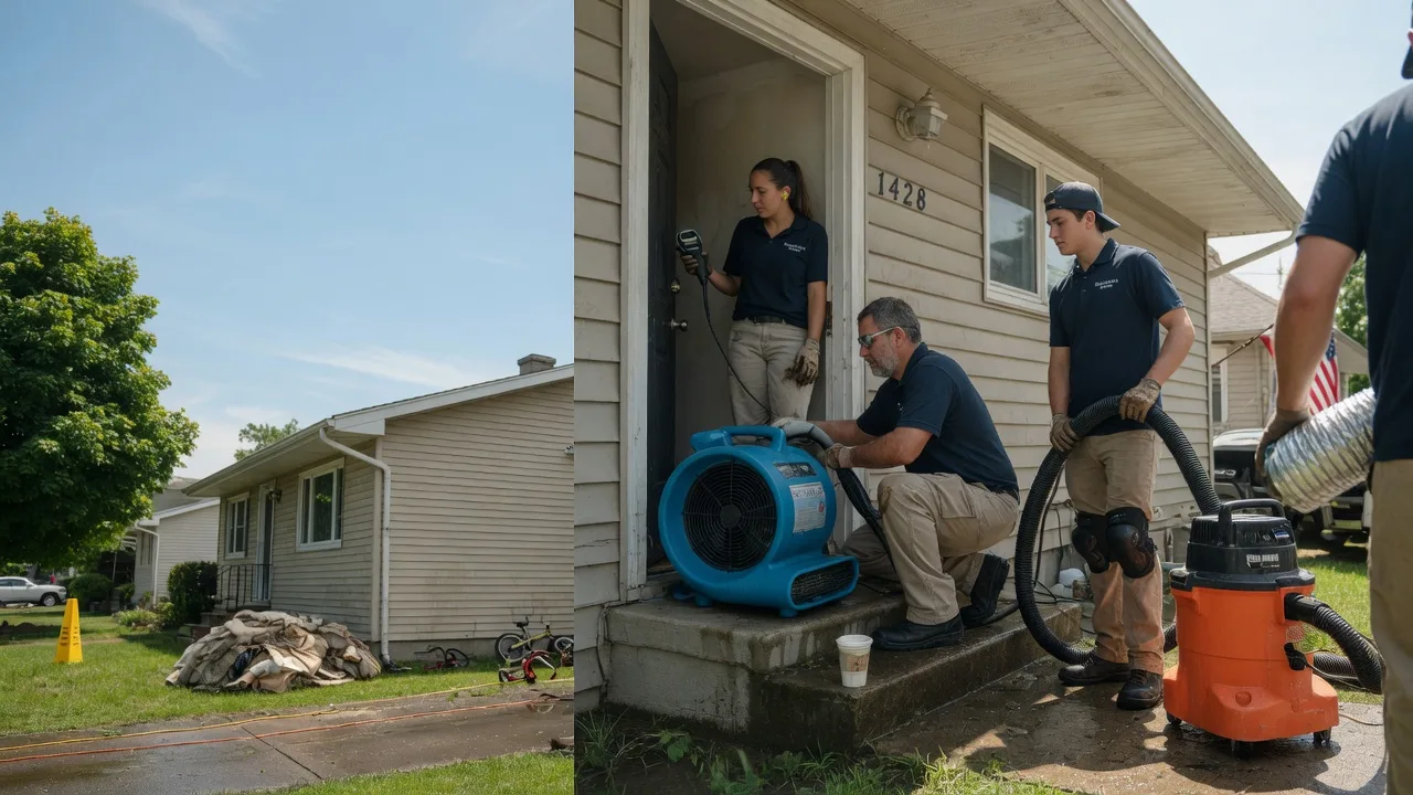Water Damage Restoration in Columbus City, IA near me